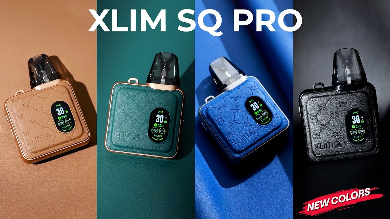 أناقة الأداء: اكتشف عالم OXVA XLIM SQ PRO Pod Kit - الجلد الأسود